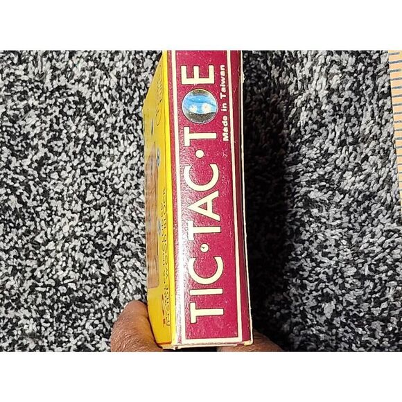 Vintage wooden tic tac toe game with marbles #A85 - Picture 6 of 6